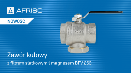 Podwójna filtracja z zaworem BFV 253 od Afriso