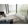 Konwektor Kermi V-Kon S Typ55 BH140x316x1900mm QN3412, weiß, 6 bar, o. Abd., Vent. re