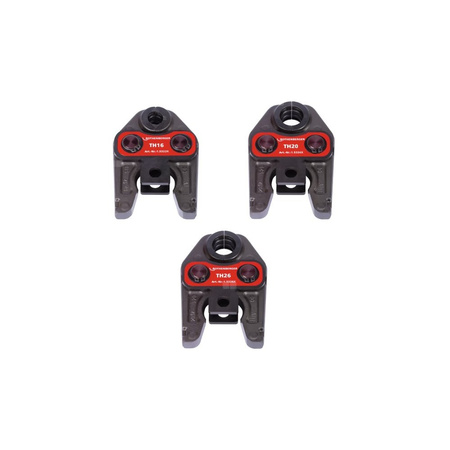 Zestaw szczęk TH 16-20-26  mm