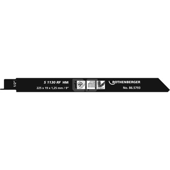 Piła uniwersalna HM posypana, 225 x 20 x 1,5, 5 szt.