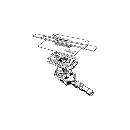 Odpływ prysznicowy prostokątny VIEGA 498111, 100 x 54 x 70 mm, z syfonem