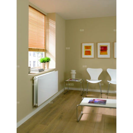 Kermi®X2®Plan-V hig. T30wys755x157x1605mm biały, 10 bar, zaworowy, prawy, bez osłony