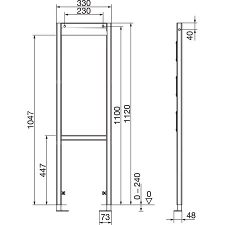 Element mocujący VIEGA 857072 stal antracyt ral 7016