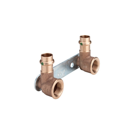 Uchwyt montażowy ścienny VIEGA 22222, rozstaw 100 mm, GW x mz, 1/2'' x 15mm