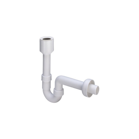 Syfon rurowy przeznaczenie: zlewozmywak lub pisuar bez uformowanego syfonu, tworzywo sztuczne, nr wzoru 7985.94 DN1: 50 DN2: 50