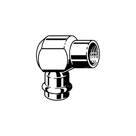 Złącze przejściowe Prestabo 90' VIEGA 11142 jednoczęściowy, stal (ocynk galwaniczny/elektrolityczny) / stal (ocynk galwaniczny/elektrolityczny) (ocynk), 15 mm, 1/2'' (mz x gw)