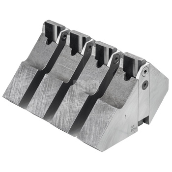 Noże grzebieniowe HSS  + Mocowanie NPT 1/4-3/8, Zestaw REMS NPT