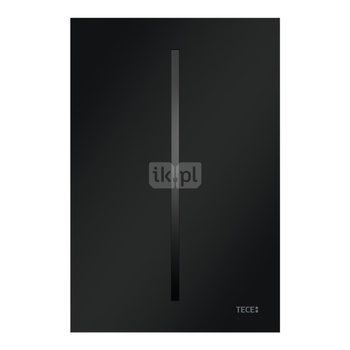 TECEfilo - Elektroniczny mechanizm spłukujący, do pisuaru U2, z powłoką Fenix, czarny (Nero Ingo)