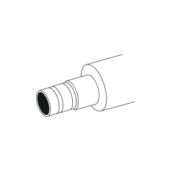 Rura PE-Xc/AL/PE-RT II TECE flex 25 mm x 4 mm kolor biały izolacja: PE 6 mm, izolacja kolor czerwony - kręgi 50 m wielowarstwowa gładka