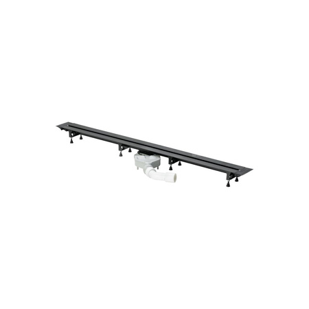 Odpływ prysznicowy prostokątny VIEGA 496610, 1300 x 110 x 70 mm, dł: 1200 mm, szer: 20 mm, z syfonem