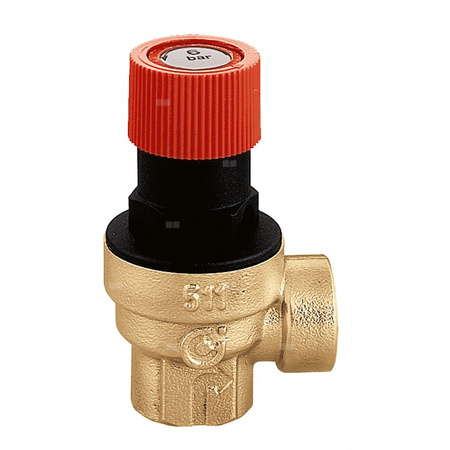Zawór przelewowy CALEFFI 513 mosiądz 2 bar GW 1/2''