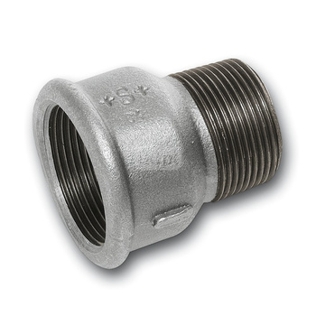 Mufa SANHA 246# redukcja, żeliwo (ocynk galwaniczny/elektrolityczny) (ocynk), 3'' x 2'' (GW x GZ)