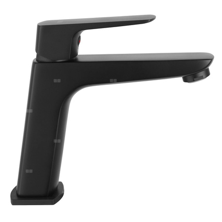Bateria umywalkowa stojąca FERRO VITTO BLACK VERDELINE, czarny