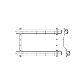 PHA-100 2-obwodowy PN10 Rozdzielacz CuZn