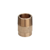 Złączka przejściowa VIEGA 94243G jednoczęściowy, brąz / brąz, 3/8'' x 8 mm x 8 mm (gw x gz)
