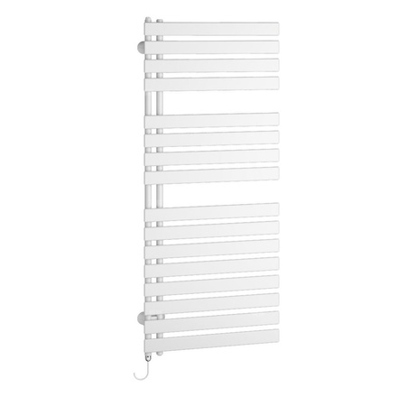 Kermi®Credo®Half®flat-E 1436x37x450 P=600W,RAL9016 SG,WWS biały,prawo