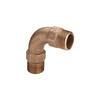 Łuk 90' VIEGA 3003 jednoczęściowy, brąz / brąz, 1 1/4'' (gz x gw) z uszczelką