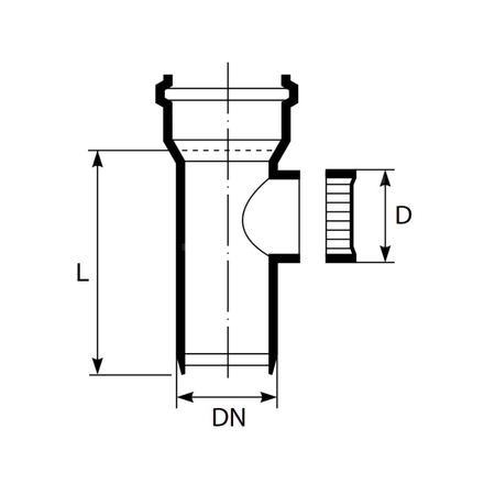 Nakrętka czyszczaka DN110 zapas.