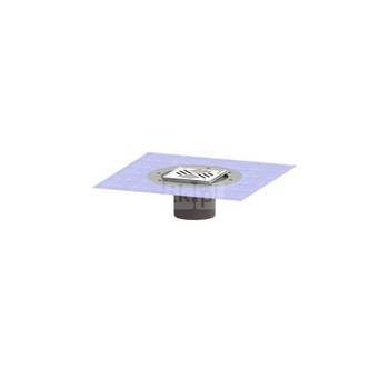 Kratka KESSEL Variofix kwadratowa ze stalowai nierdzewnej 150x150mm do wpustu