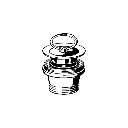 Zawór odpływowy przeznaczenie: zlewozmywak, nr wzoru 7432.31 G: 1½ fi: 70 wysokość zabudowy dolnej części zaworu: 40