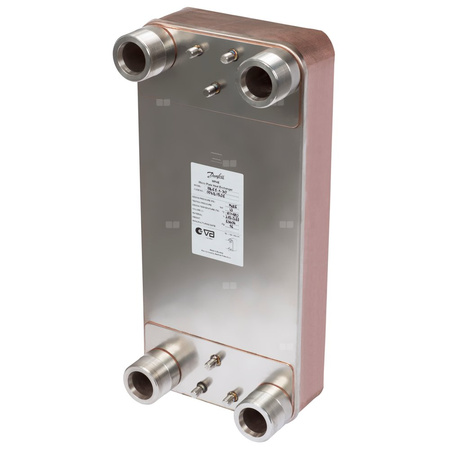Wymiennik ciepła XB 61H-1 100 PN25 G 2 A x52 mm SB