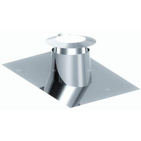 Przejście przez dach 5st. - 15st. (stal nierdzewna) fi100/150mm