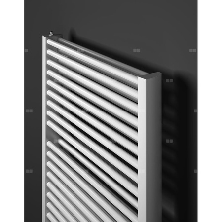 Grzejnik drabinkowy KERMI Duett-E, wym. 1492 x 634 mm, kolor srebrny, moc 1125W