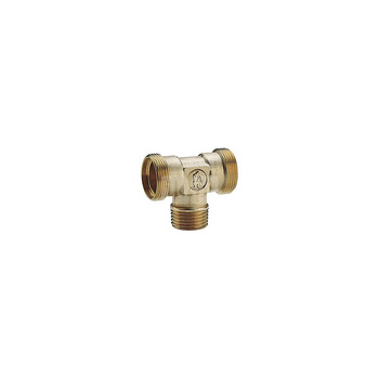 Trójnik GIACOMINI R568R 90' mosiądz 3/4'' x 18 mm x 3/4'' GZ
