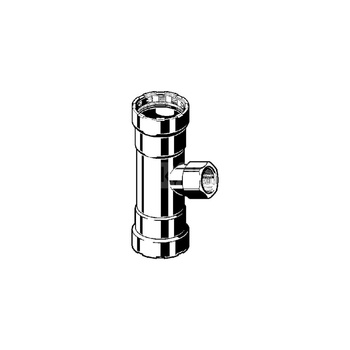 Trójnik VIEGA 42172 stal (ocynk galwaniczny/elektrolityczny) 1 1/4'' x 1'' x 1 1/4'' (mz x gw x mz)