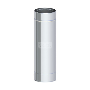 Rura JEREMIAS 360-TWIN03 z uszczelką 80/125 mm, długość 500 mm
