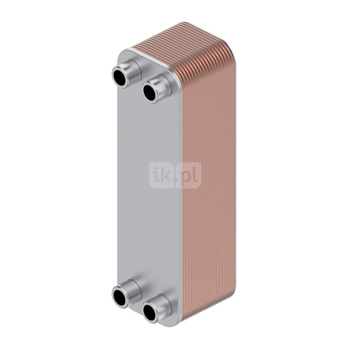 Mikropłytowy wymiennik ciepła XB06L-1, Il. płytek: 70, 25 bar, miedź