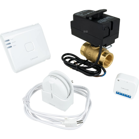 SALUS zestaw przeciwzalaniowy - system bezprzewodowej detekcji wycieku: UG800,  SR600, WLS600, BEV 213