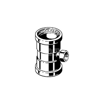 Trójnik VIEGA 23172XL stal nierdzewna 108 mm x 2'' x 108 mm (mz x gw x mz)