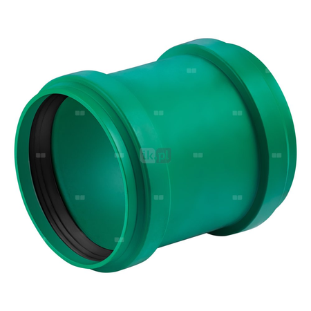 Mufa MAGNAPLAST KG 2000 KGU, PP-md (zielony), DN 315 (ww x ww), do kanalizacji
