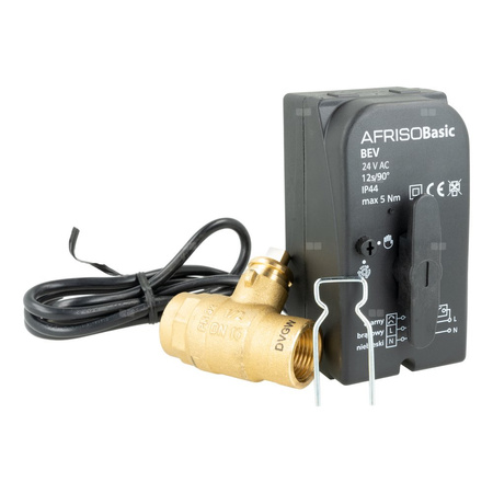 Zawór wodny AFRISO BEV 24 V AC GW 1/2'' x gwGW 1/2''