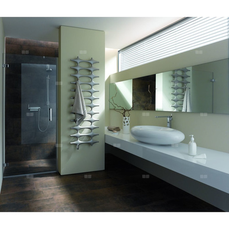 Grzejnik drabinkowy KERMI Ideos-V BH, wym. 1508 x 758 mm, kolor biały, moc 772W