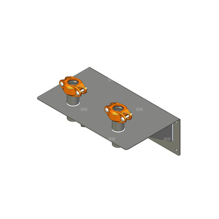 UCHWYT ŚCIENNY GRUP POMPOWYCH DO DN 40