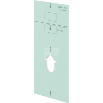 Płyta okładzinowa gipsowo-kartonowa 820 mm nr wzoru 8570.41 L: 1300 B: 600 s: 18