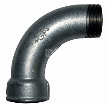 Kolano, przył. 2 1/2'' dł.220mm szer.200mm WILO