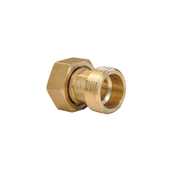 Śrubunek prosty z obrotową nakrętką PERFEXIM 5122, 1/2'' (GW x GZ), PN16 bar