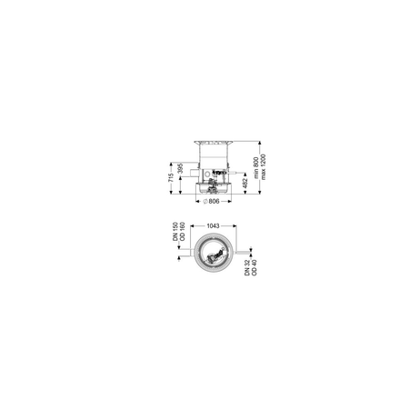 Przepompownia Aqualift F Duo LW600, TPF1000, Tronic Kl.B,T3
