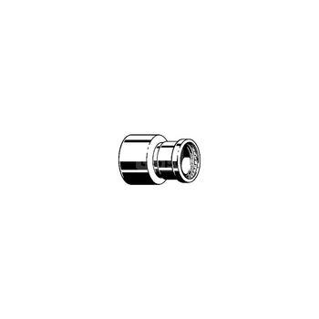 Złącze VIEGA 23151LF, stal nierdzewna / stal nierdzewna, 76,1 mm x 64 mm (mz x kw)