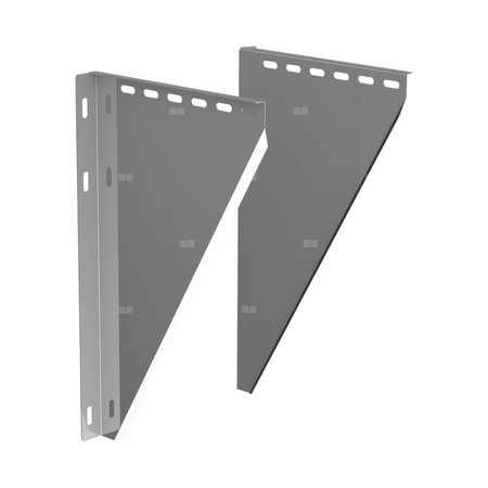 Uchwyt JEREMIAS DW01 stal nierdzewna fi 130 mm (50-150 mm) (mocowanie - Blachy konsoli)