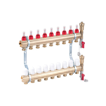 PHA-107 12-obwodowy PN6 Rozdzielacz CuZn