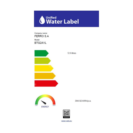 Bateria umywalkowa FERRO TIGA VERDELINE, chrom, obrotowa, obrotowa wylewka