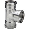 Trójnik VIEGA 2318LF stal nierdzewna 88.9 mm x 64 mm x 88.9 mm (mz x mz x mz)