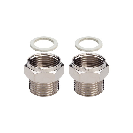 Rozdzielacz obwodów grzejnych VIEGA 10227 dwuczęściowy, mosiądz / mosiądz, 3/4'' (gw x gz), 22 mm