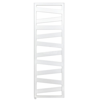 Grzejnik elektryczny ZEHNDER Kazeane 1365 x 600 mm, kolor biały, moc 600 W
