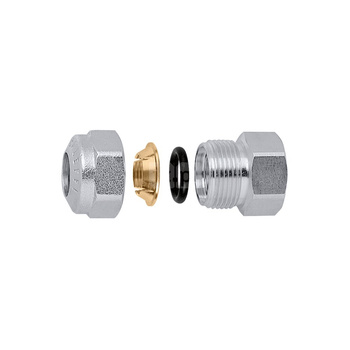 Złączka z gwintem wewnętrznym, wykończenie: chrom F. 1/2"-15CR