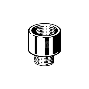 Złączka VIEGA 3242 redukcja jednoczęściowy, brąz (chrom), 1/2'' x 3/8'' (gz x gw)
